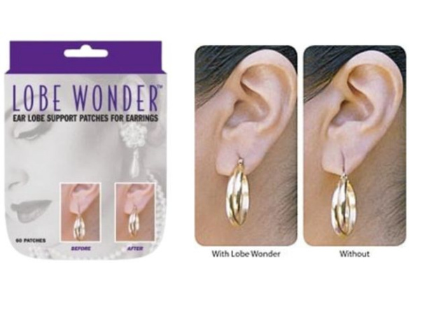 Lobe Wonder Earring Support Patches, 60-Count Boxes