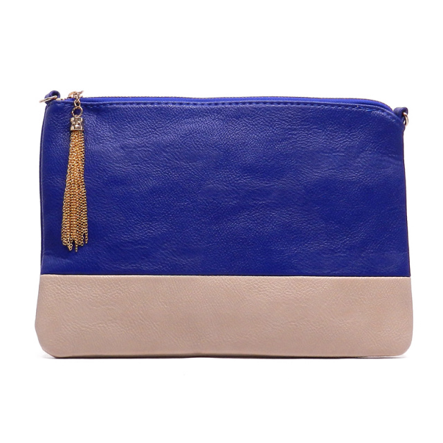 blue puch clutch