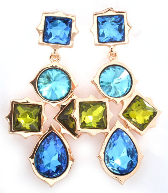 blue turquoise earrings