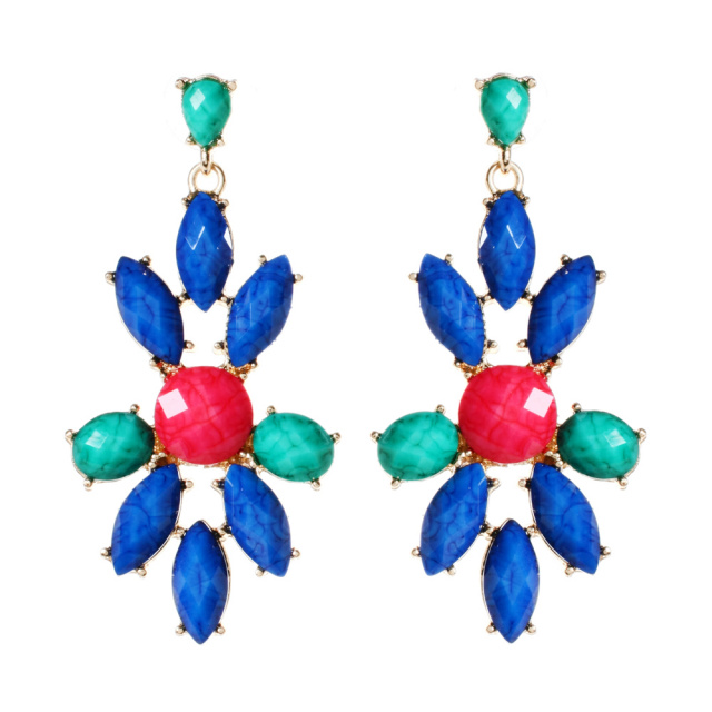 Amrita Singh Lapis Blue East End Chandelier Earrings