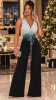 Black Ombre Beaded Sequined Top
