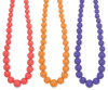 Pink Genuine Sugilite Bubble Rondelle Bead Necklace 29”  